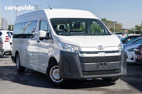 White 2019 Toyota HiAce Bus Commuter (12 Seats)