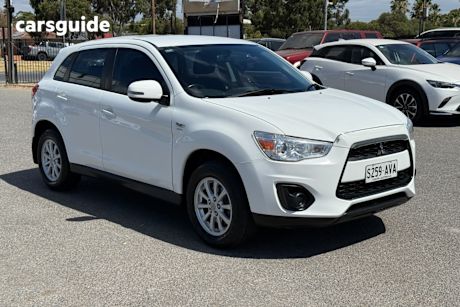 White 2012 Mitsubishi ASX Wagon Aspire (2Wd)