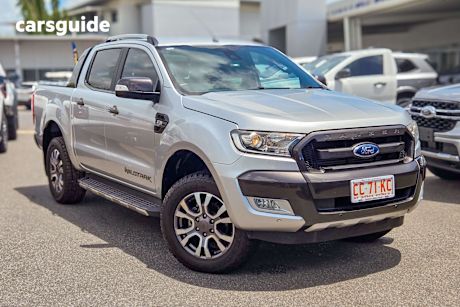 Silver 2017 Ford Ranger Dual Cab Pick-up Wildtrak 3.2 (4X4)