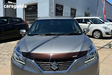 Silver 2017 Suzuki Baleno Hatchback Glx Turbo