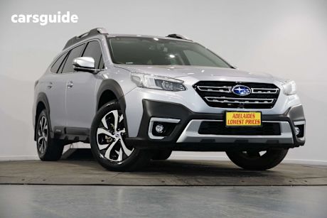 Silver 2021 Subaru Outback Wagon Awd Touring