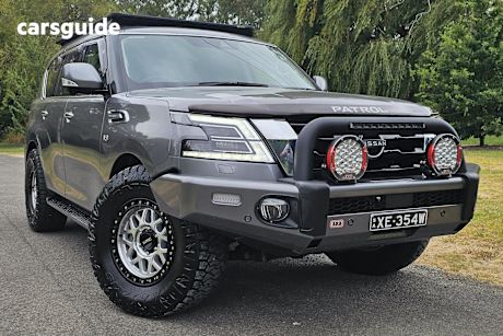 Grey 2023 Nissan Patrol Wagon Ti (4X4)
