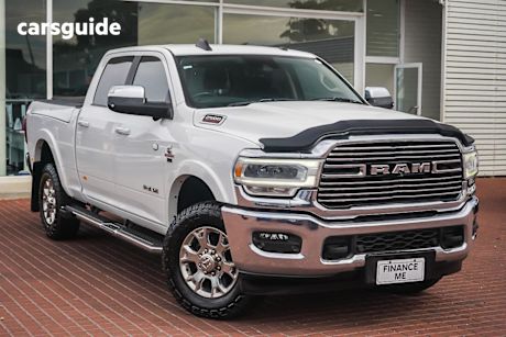 White 2022 RAM 2500 Crew Cab Utility Laramie (4X4) With Rambox