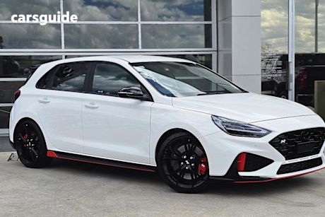 White 2025 Hyundai I30 Hatchback N Premium With Sunroof