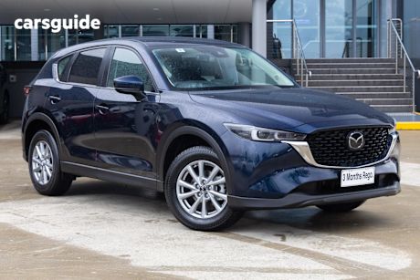 Blue 2023 Mazda CX-5 Wagon G25 Maxx Sport (Fwd)