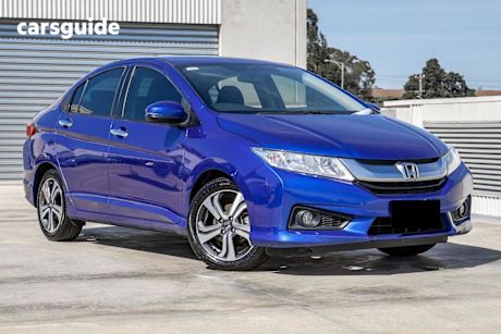 Blue 2016 Honda City Sedan Vti-L