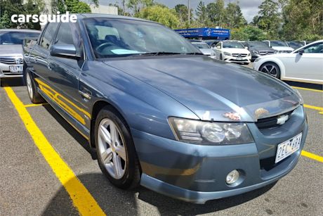 Blue 2004 Holden Crewman Crew Cab Utility Ss