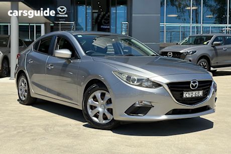 Silver 2014 Mazda 3 Sedan Neo