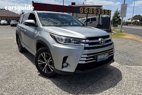 Silver 2017 Toyota Kluger Wagon Gx (4X2)