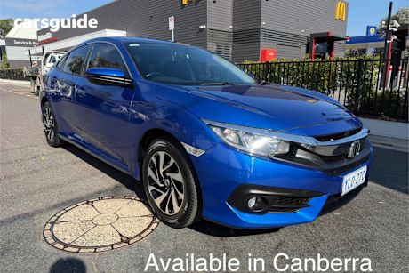 Blue 2016 Honda Civic Sedan Vti-S