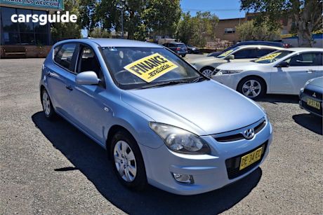 Blue 2010 Hyundai I30 Hatchback Sx
