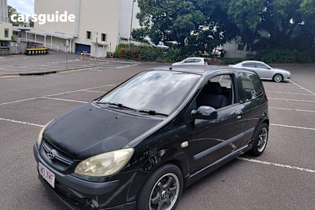 Black 2008 Hyundai Getz Hatchback Sx