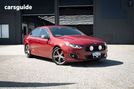 Red 2015 Ford Falcon Sedan Xr8