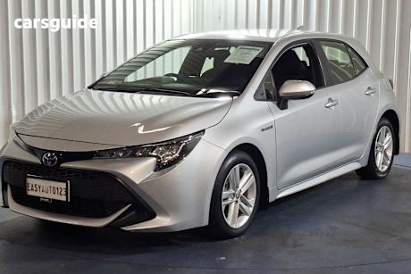Silver 2022 Toyota Corolla Hatchback Ascent Sport Hybrid