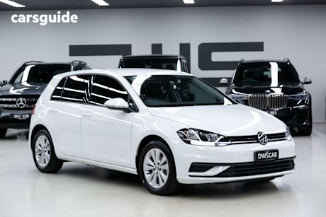 White 2018 Volkswagen Golf Hatchback 110 Tsi Trendline