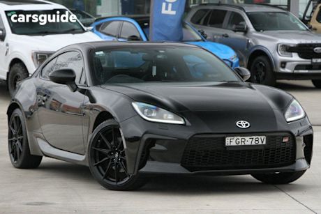 Black 2023 Toyota GR86 Coupe Gts + Red Interior