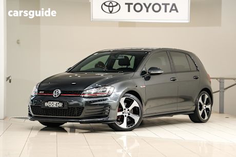 Black 2015 Volkswagen Golf Hatchback Gti