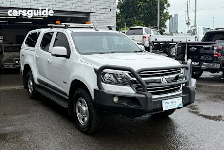 White 2018 Holden Colorado Crew Cab Pickup Ls (4X4)