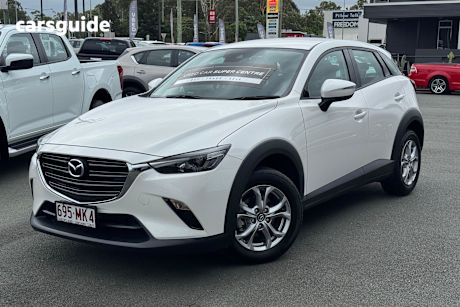 White 2024 Mazda CX-3 Wagon G20 Pure