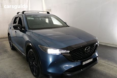 Blue 2023 Mazda CX-5 Wagon Gt Sp Turbo (Awd)