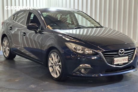Blue 2014 Mazda 3 Sedan Sp25