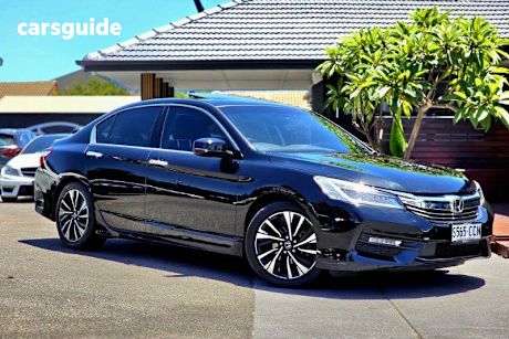 Black 2016 Honda Accord Sedan V6-L