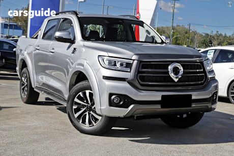 Silver 2025 GWM Cannon Dual Cab Utility Premium (4X4)