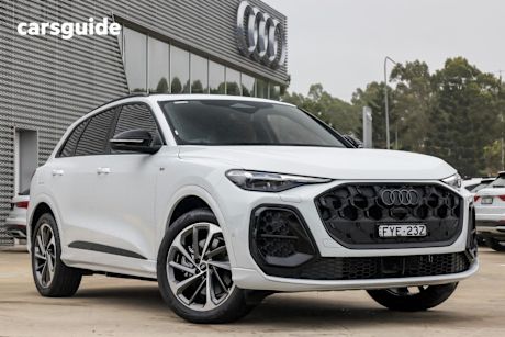 White 2025 Audi Q5 Wagon 40 Tdi Quattro Sport Mhev