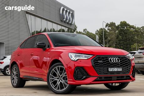 Red 2022 Audi Q3 Sportback 40 Tfsi Quattro S Line