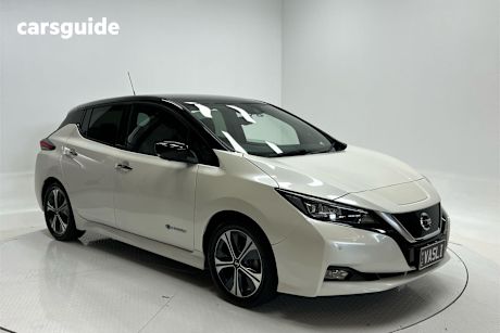 White 2019 Nissan Leaf Hatchback