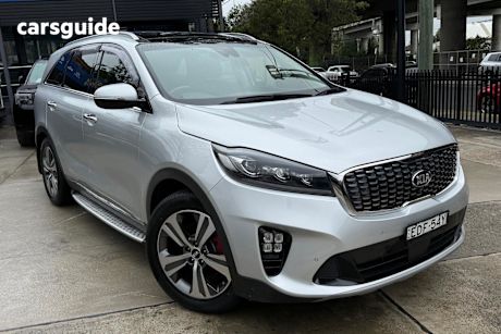 Silver 2019 Kia Sorento Wagon Gt-Line (4X2) Gsl Nav