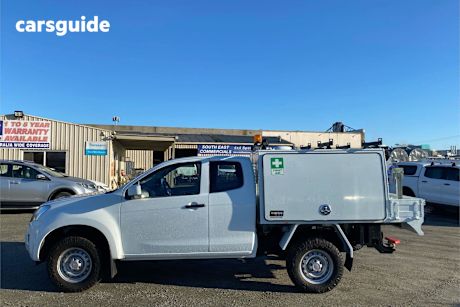 White 2016 Isuzu D-MAX Space Cab Chassis Sx (4X4)