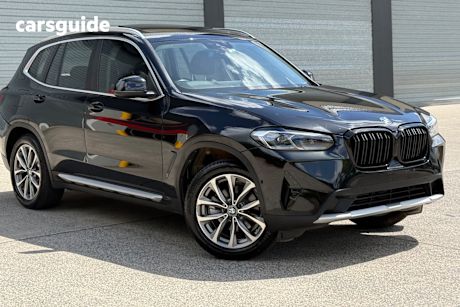 Black 2022 BMW X3 Wagon Sdrive20I