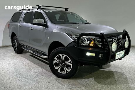 Silver 2020 Mazda BT-50 Dual Cab Utility Xtr (4X4) (5Yr)