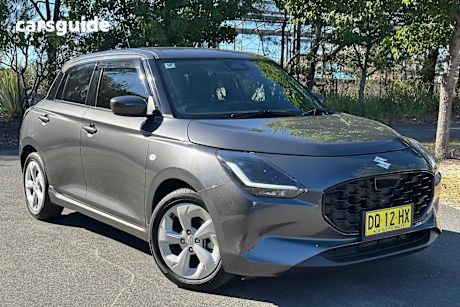 Grey 2024 Suzuki Swift Hatchback Hybrid Plus