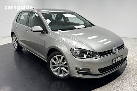 Silver 2015 Volkswagen Golf Hatchback 110 Tsi Highline