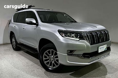 Silver 2020 Toyota Landcruiser Prado Wagon Kakadu