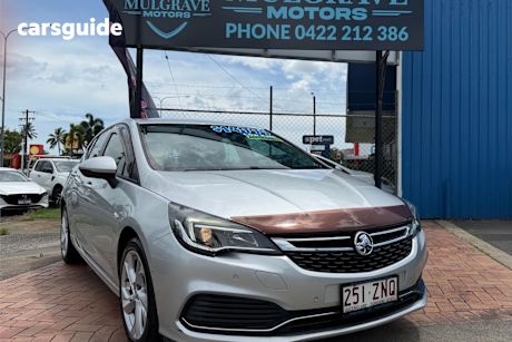 Silver 2018 Holden Astra Hatchback Rs