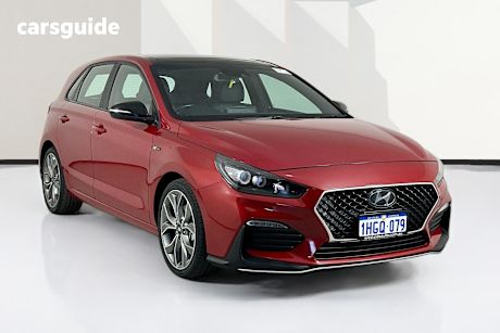 Red 2020 Hyundai I30 Hatchback N Line Premium