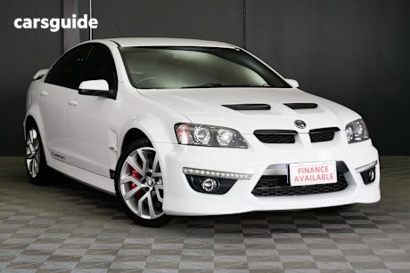 White 2011 HSV Clubsport Sedan R8