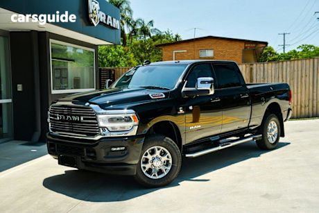 Black 2024 RAM 2500 Crew Cab Utility Laramie Rambox Yellowstone