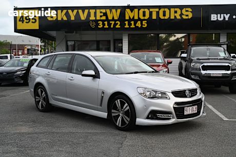 Silver 2014 Holden Commodore SUV SV6 STORM