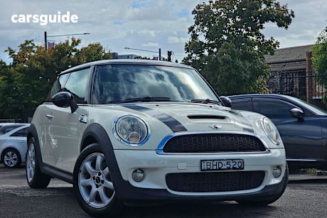 White 2008 Mini Cooper Hatch R56 COOPER S HATCHBACK 3DR MAN 6SP 1.6T