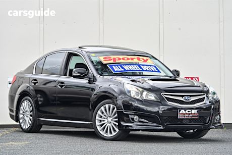 Black 2010 Subaru Liberty Sedan 2.5I Gt Premium