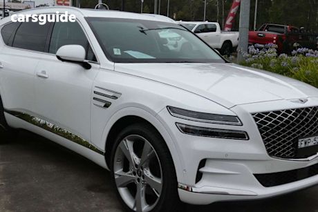 White 2021 Genesis GV80 Wagon 3.0D Awd