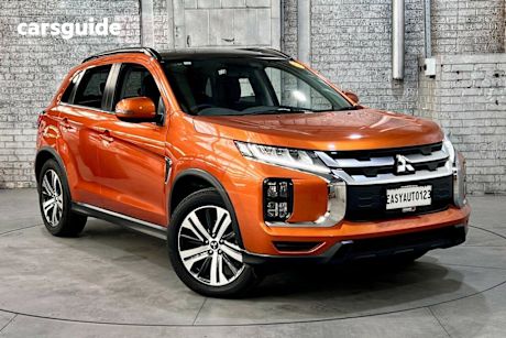 Orange 2021 Mitsubishi ASX Wagon Exceed (2Wd)