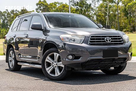 Grey 2008 Toyota Kluger Wagon Kx-S (Fwd)