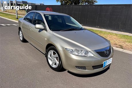 Beige 2003 Mazda 6 Sedan Classic