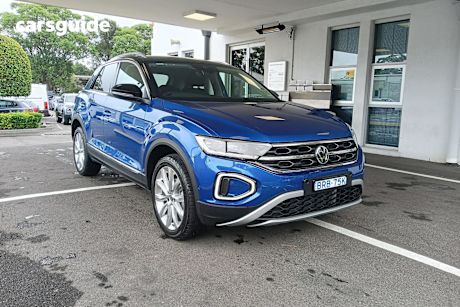 Black 2025 Volkswagen T-ROC Wagon 110Tsi Style