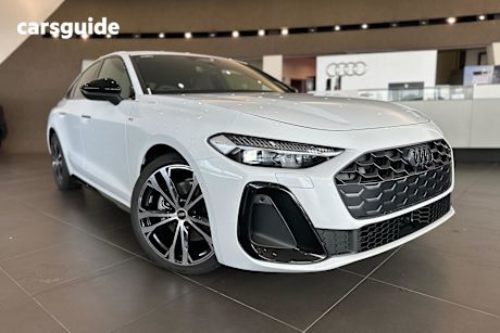 White 2025 Audi A5 Hatch TFSI 150KW S LINE F